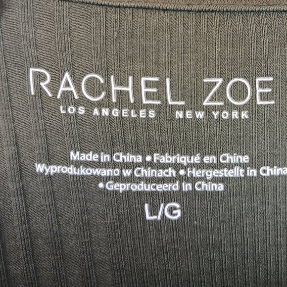 3/$18 or 5/$25 Rachel Zoe Green Long Sleeve Top Size Large - Picture 6 of 6